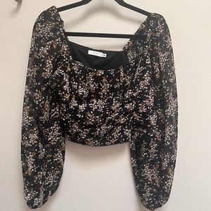 Cropped blouse